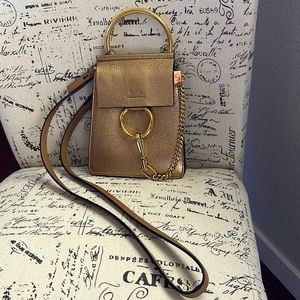 Chloe Bracelet Bag - Metallic Gold EXCELLENT CONDITION